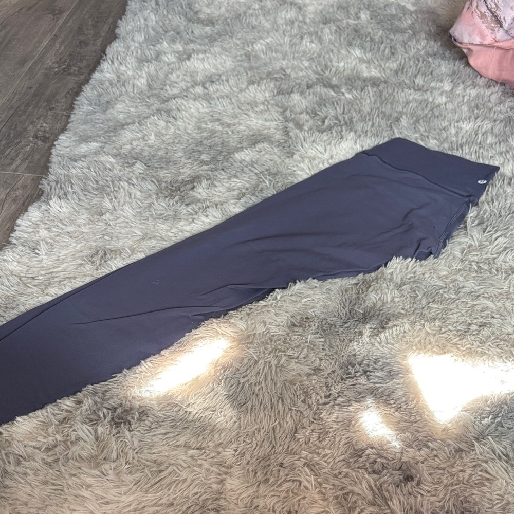 Women’s Lululemon Blueish Gray Wunder Train Leggings size 10